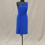 Blue cocktail dress, size 10