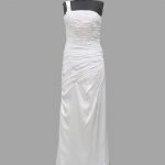 Satin, simple wedding/Debutante gown, size 10